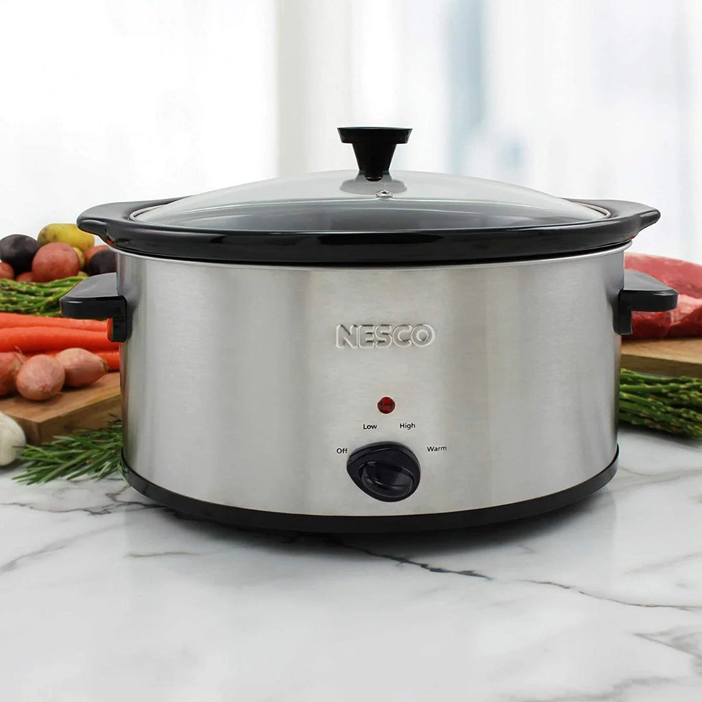 6-Quart Stainless Steel Slow Cooker U9418