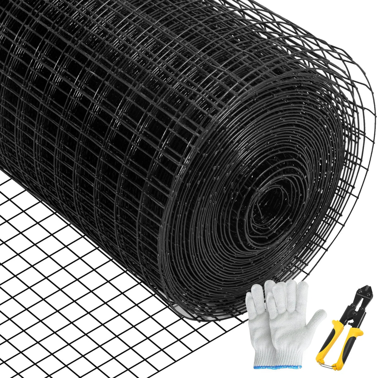 36x50' Vinyl Coated Welded Wire Fence 16 Gauge Y44533