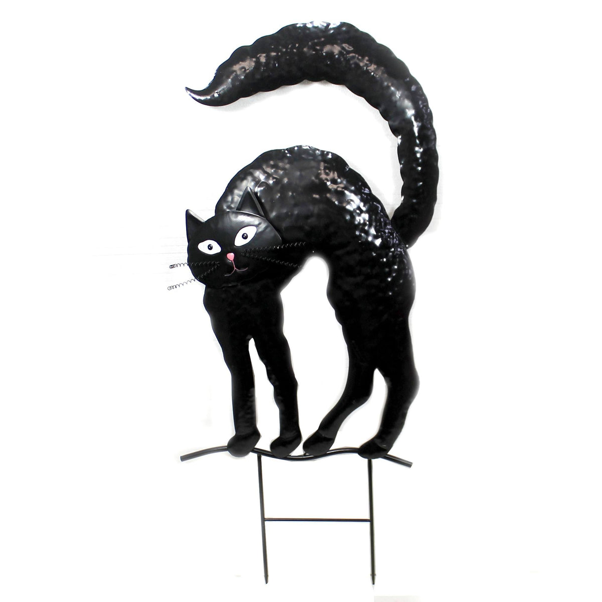 Black Halloween Cat Stake Outdoor Decoration U661675