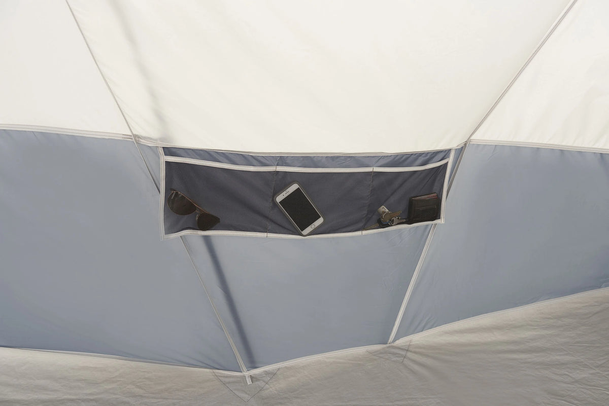 20-Person 4-Room Cabin Tent with 3 Separate Entrances A2462