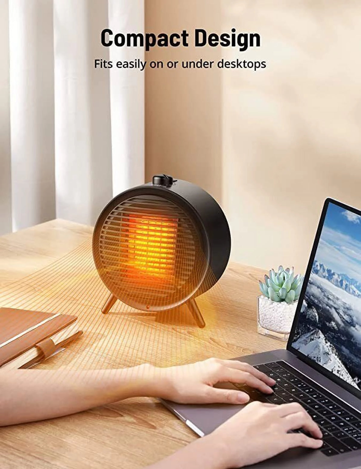 1500W Portable Electric Space Heater X4132