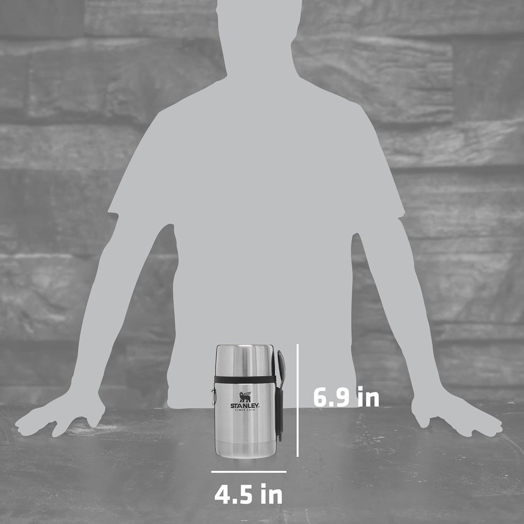 18 oz Stainless Steel Vacuum Insulated Food Jar W34488