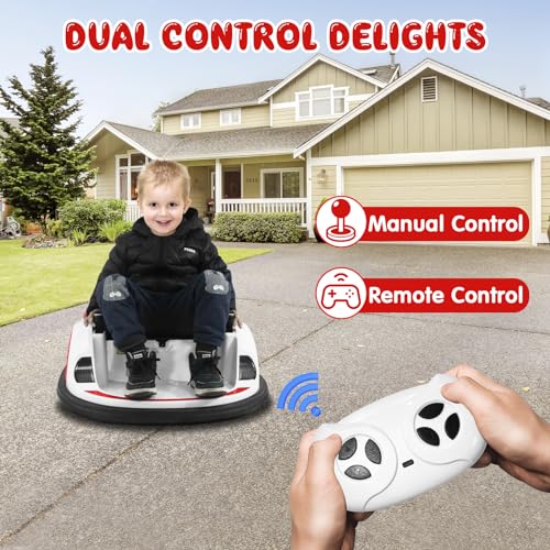 12V Electric Bumper Car with Parent Remote, Blue R678395