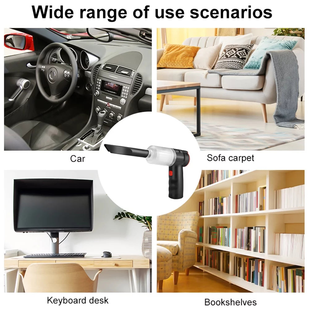 150W Rechargeable Cordless Air Dust Collector D11800