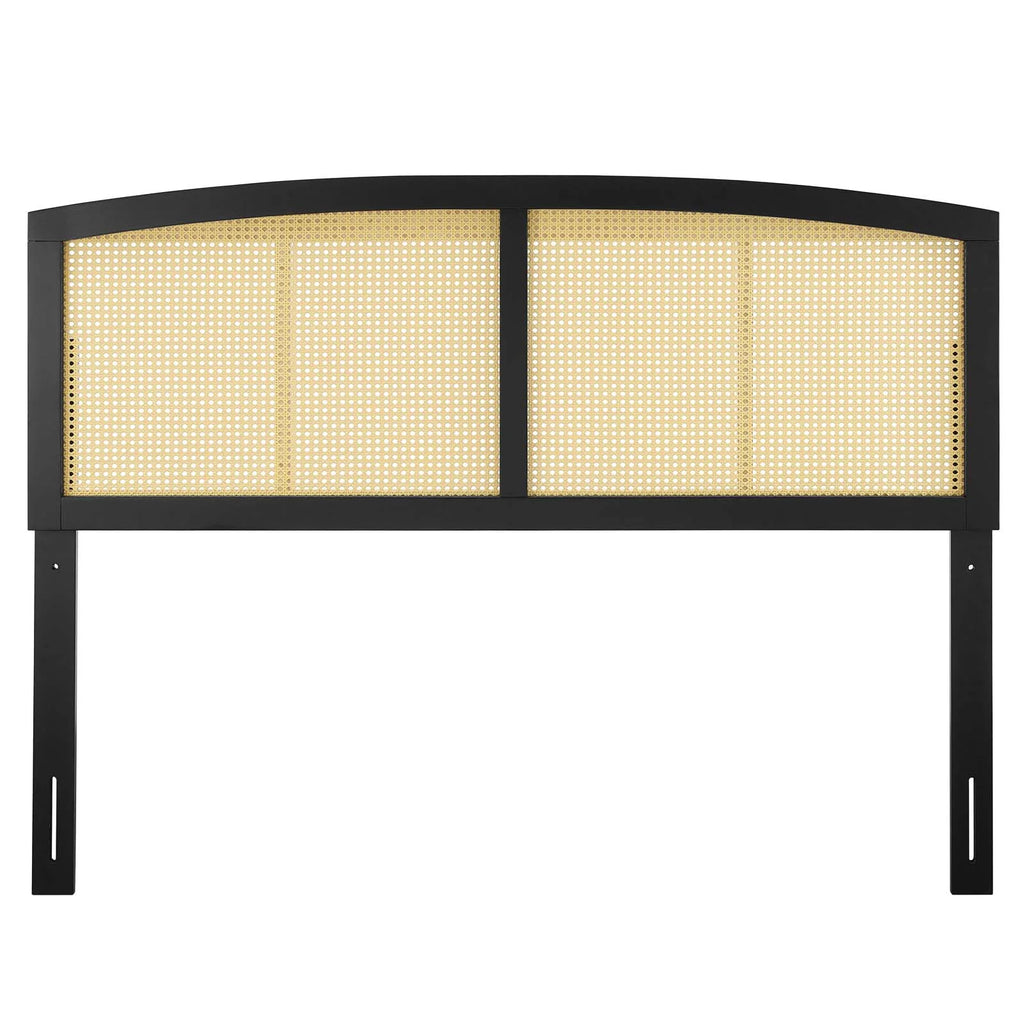 King Size Wood Black Headboard C9280
