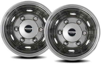 19.5" Stainless Steel Wheel Simulator Rear Tag-Axle Kit J834235
