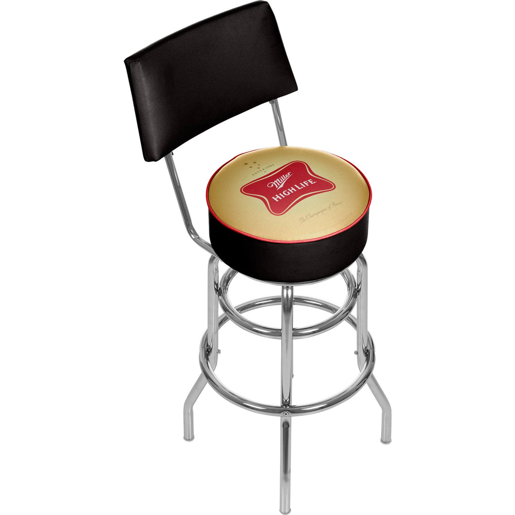 Padded Bar Stool with Back B869469