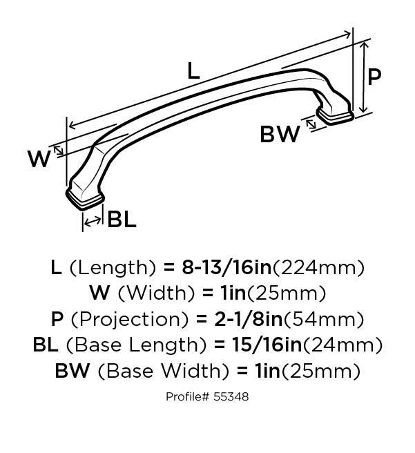 Caramel Bronze Appliance Pull E920750