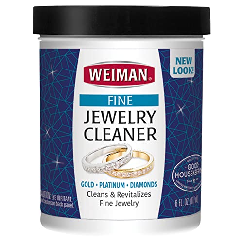 Fine Jewelry Cleaner Liquid with Cleaning Brush, 6 Oz K187198
