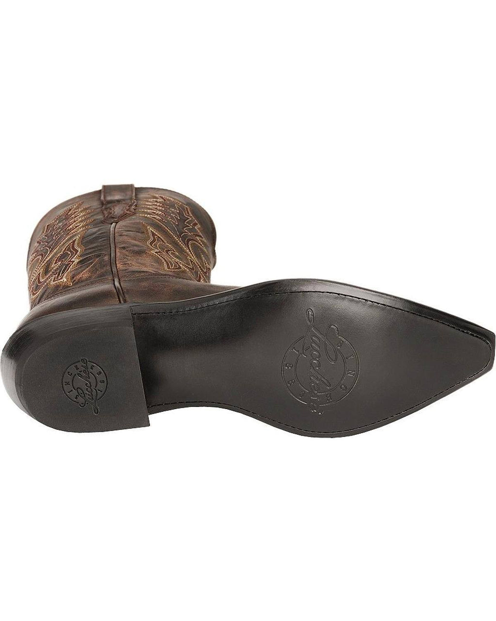 Chocolate Madras Goat Cowboy Boots Z6358