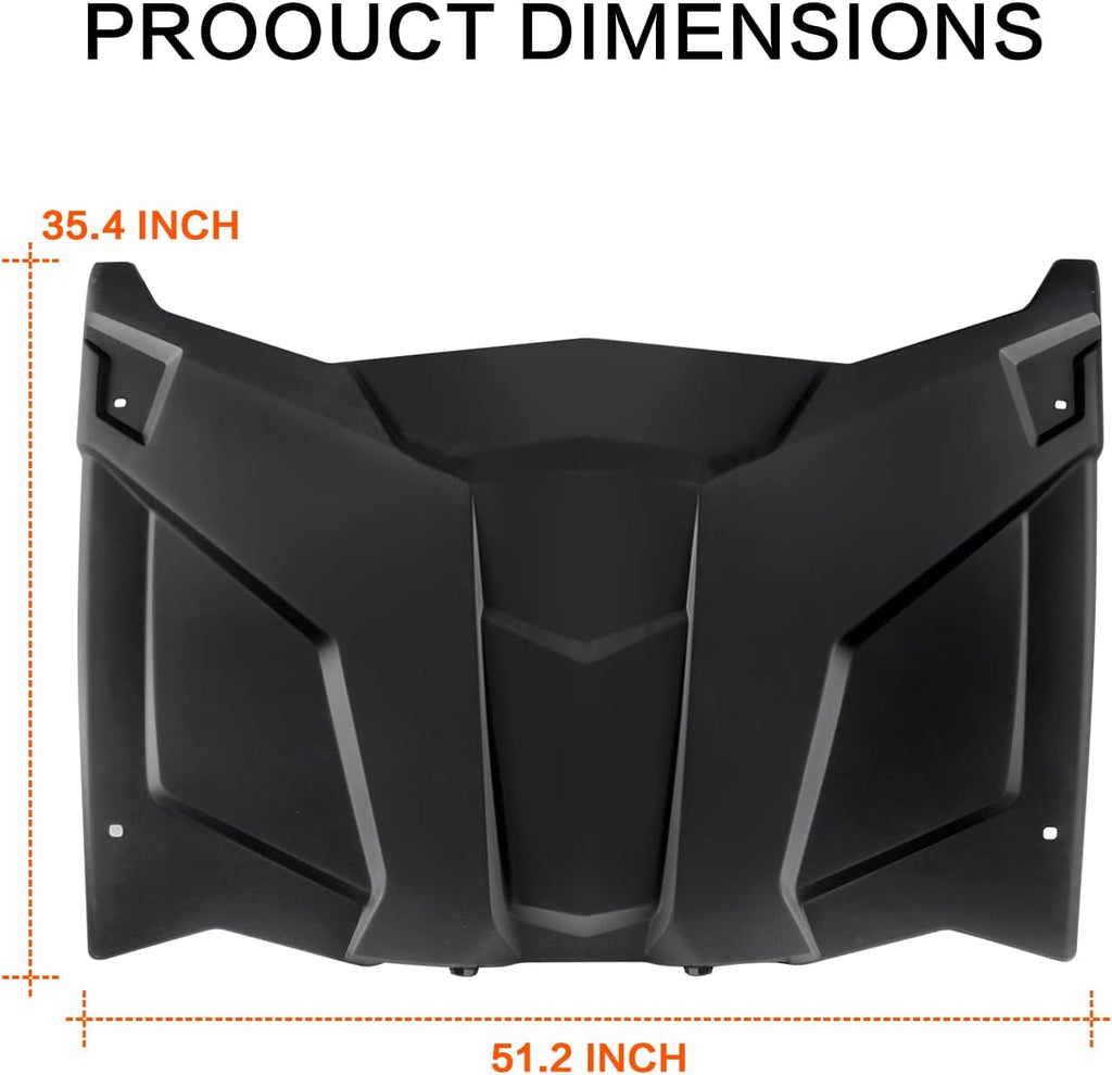Hard Roof Sport Roof Top for 2017-2021 Can Am Maverick X3 2-seater model & Hardware kit Replace OEM 715002902 (2 Doors) T494