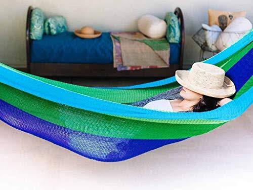 Handwoven Portable Weathersafe King-Size Hammock V6263