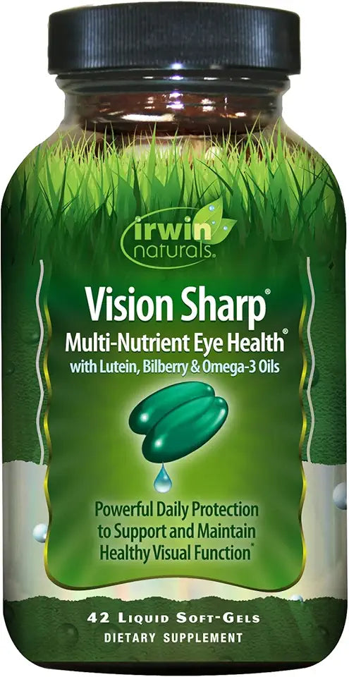 Lutein Bilberry Omega-3 Eye Health 42 Liquid Softgels L3823
