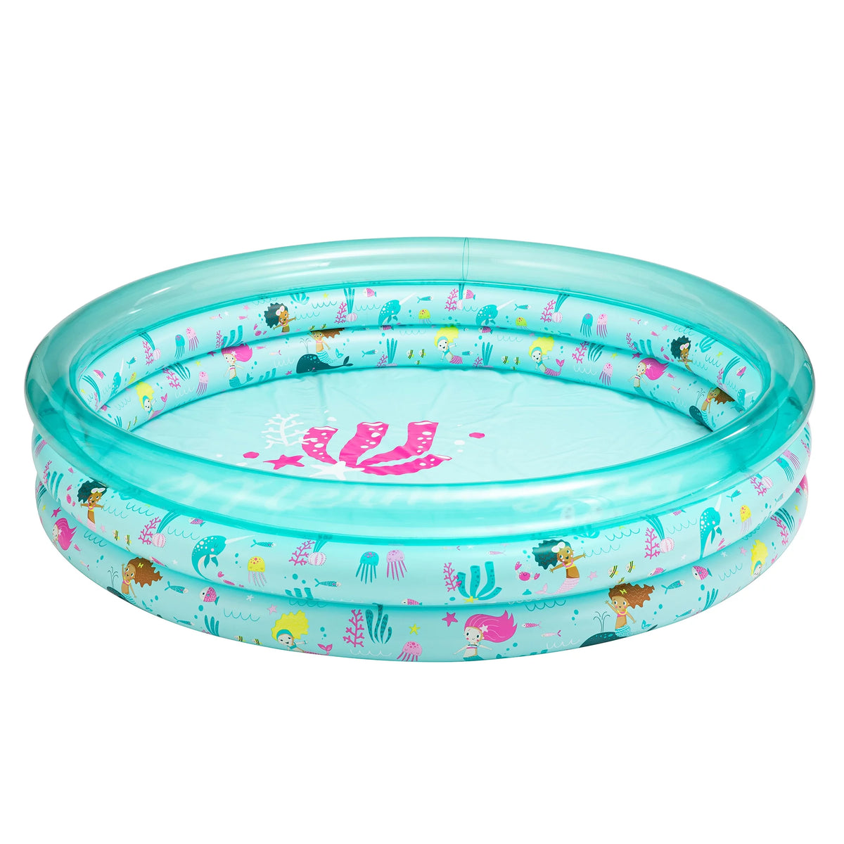 Blue Inflatable Round Swimming Pool X951