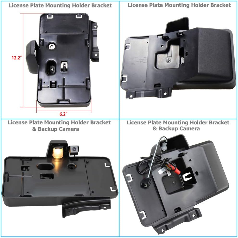 Rear View Reverse Camera Kit for Jeep Wrangler JK Unlimited Pack of 2 P251800