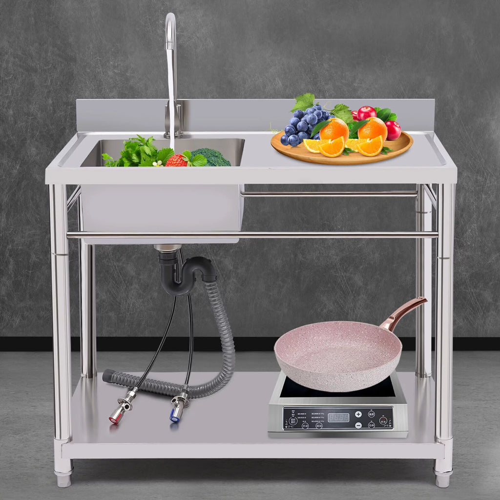 Stainless Steel 1 Compartment Utility Sink P43905