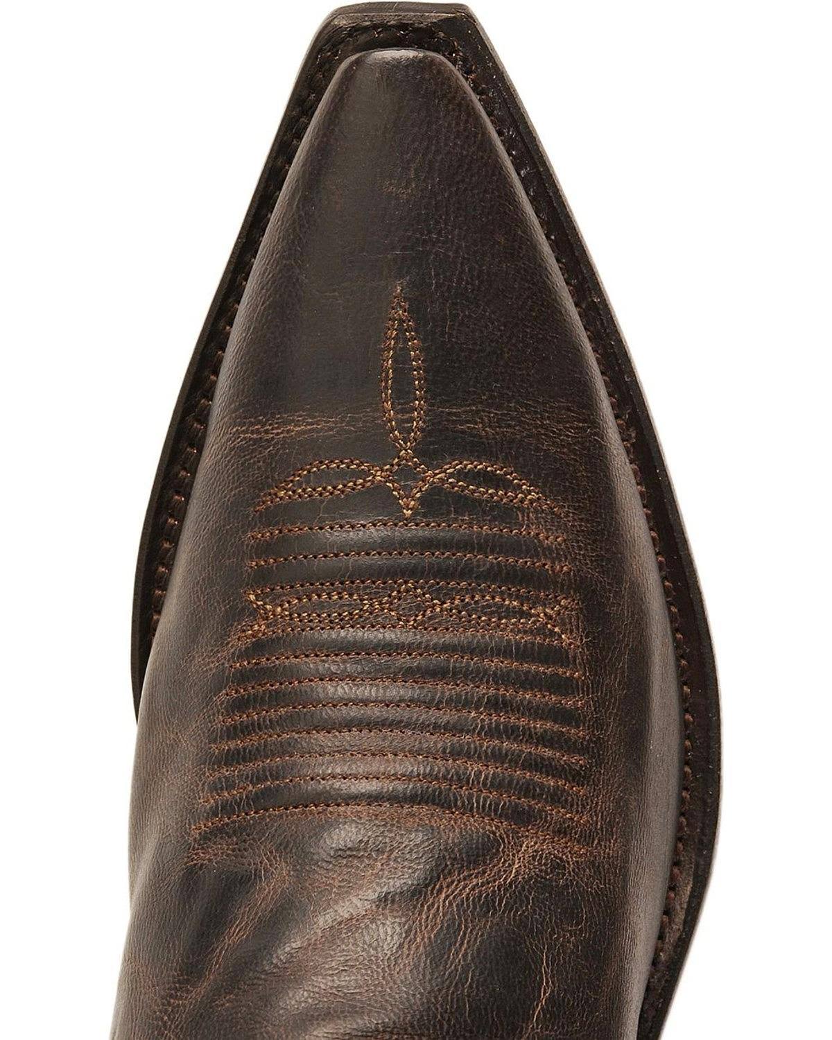 Chocolate Madras Goat Cowboy Boots Z6358