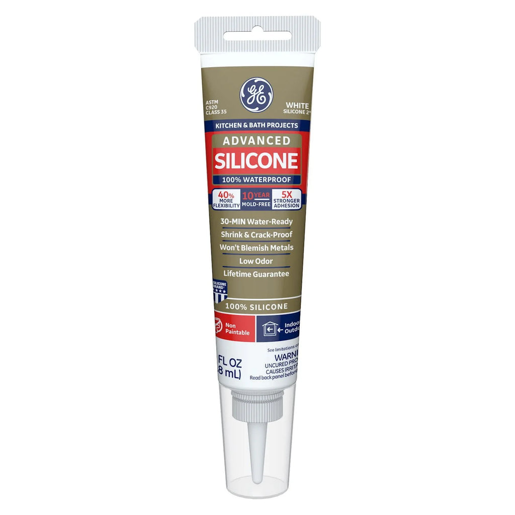 White Silicone Kitchen & Bath Sealant Y941294
