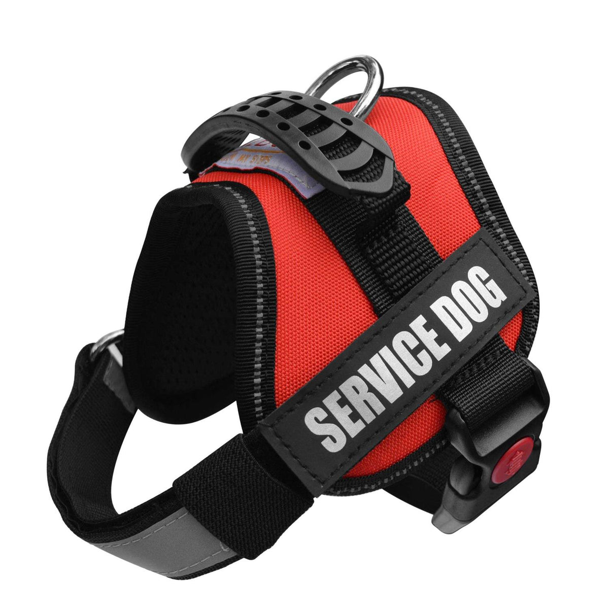 Service Dog Vest Harness Reflective Polyester Nylon E543