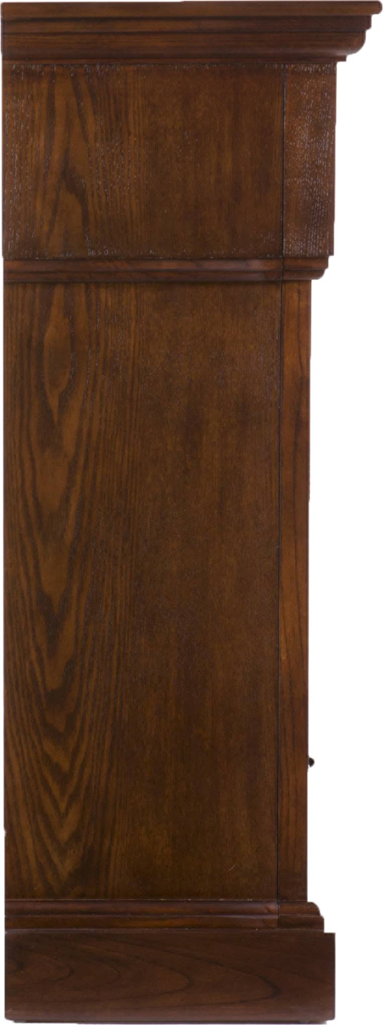 Espresso Carved Electric Fireplace X914150