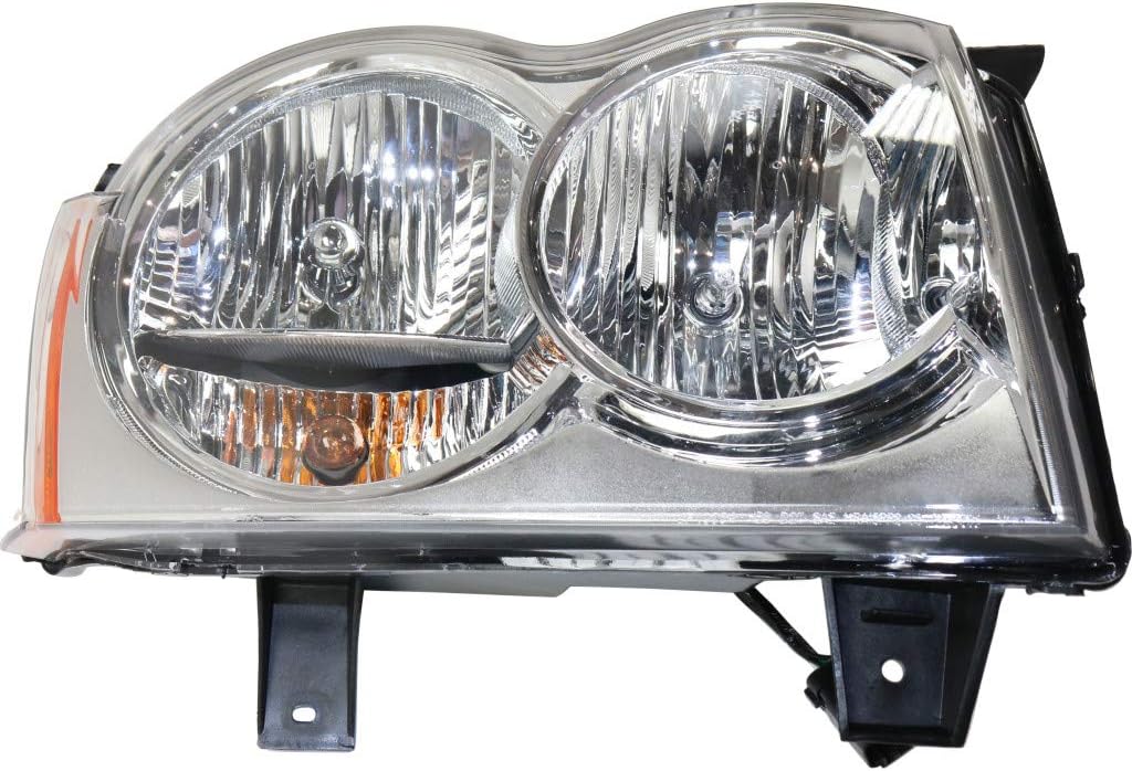 Headlight Assembly Pair for Jeep Grand Cherokee 2005 2006 2007 J65758