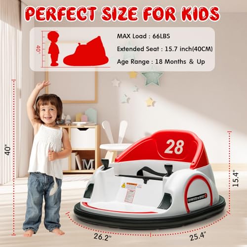 12V Electric Bumper Car with Parent Remote, Blue R678395