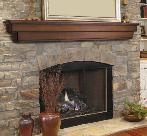 Unfinished Mantel Shelf 60x22 V287