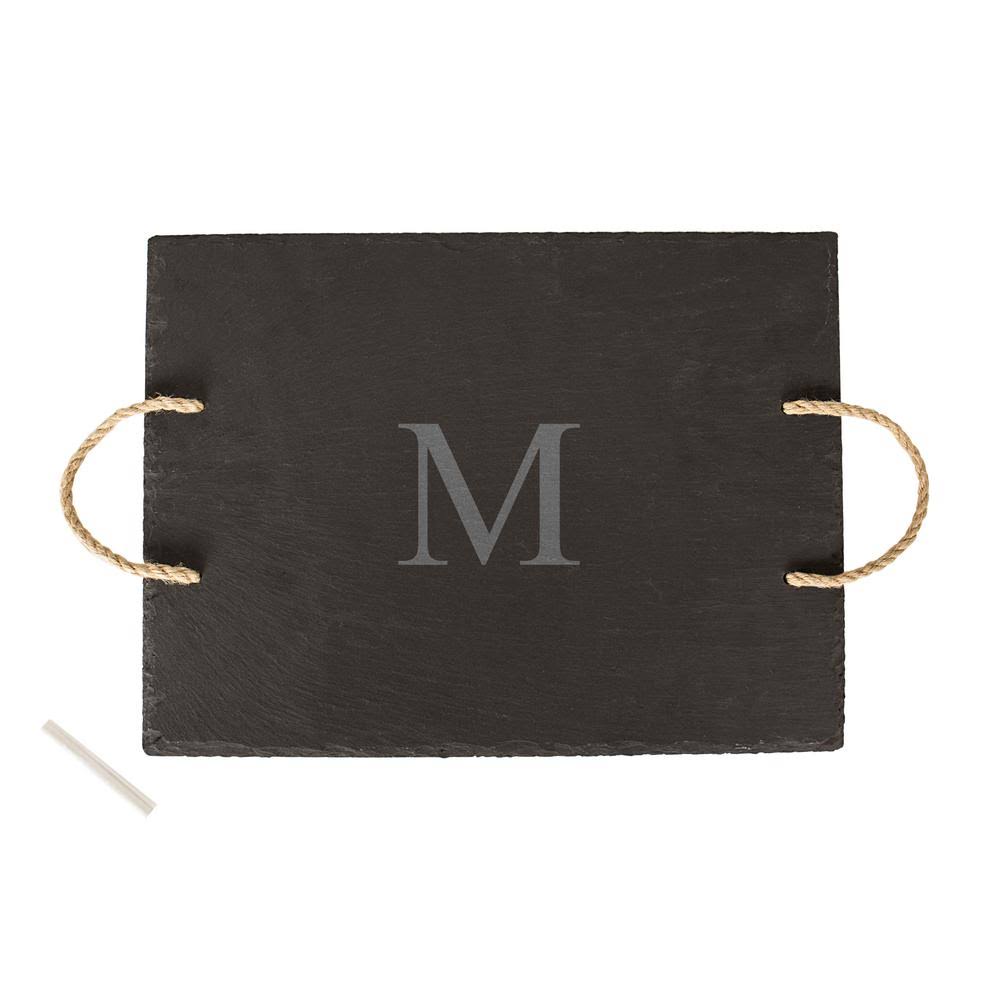 Slate Serving Board - Letter M T683