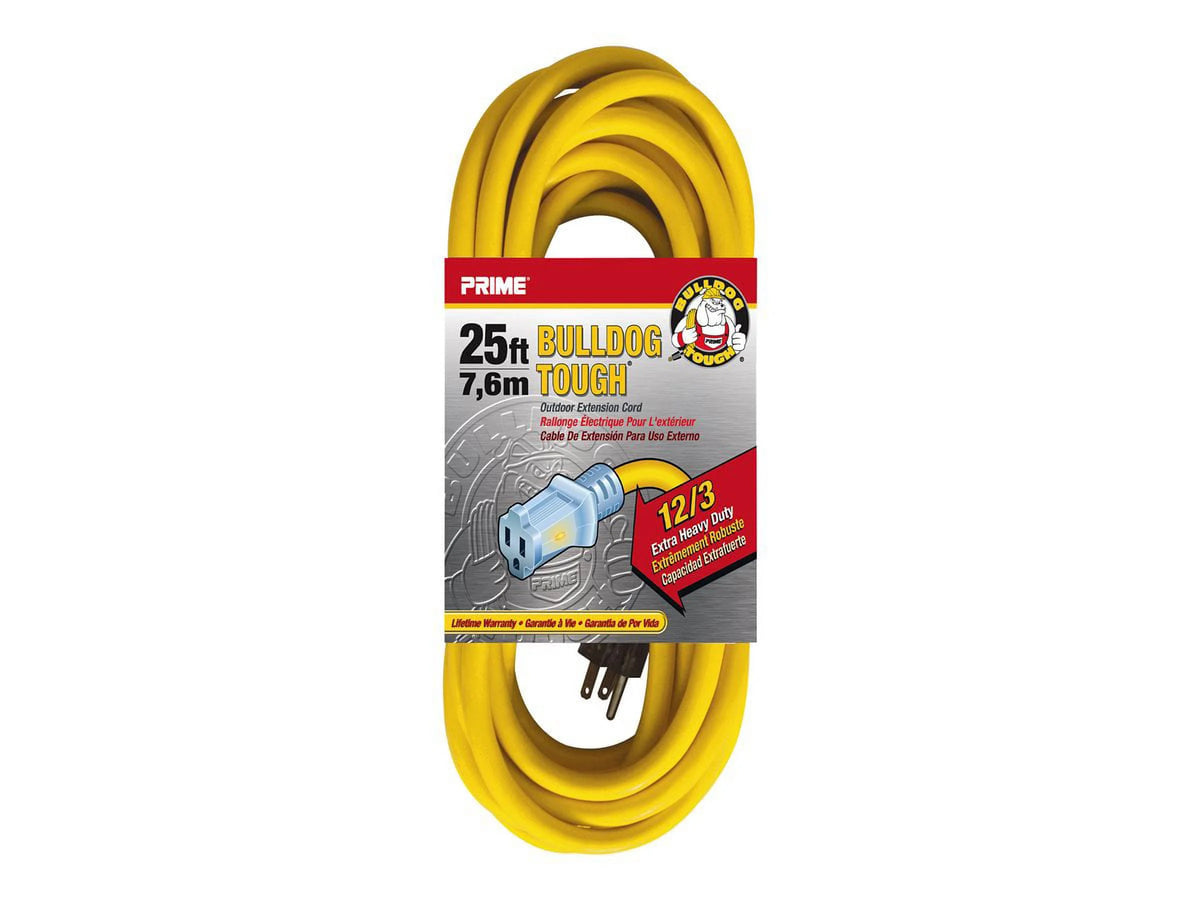 25 ft. 12 by 3 Gauge SJTOW Extension Cord E9635