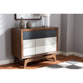 Multicolor Wood 6-Drawer Chest F738