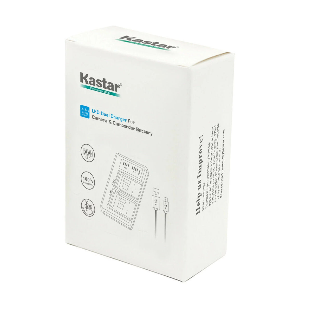 4-Pack Battery and USB Charger V347927