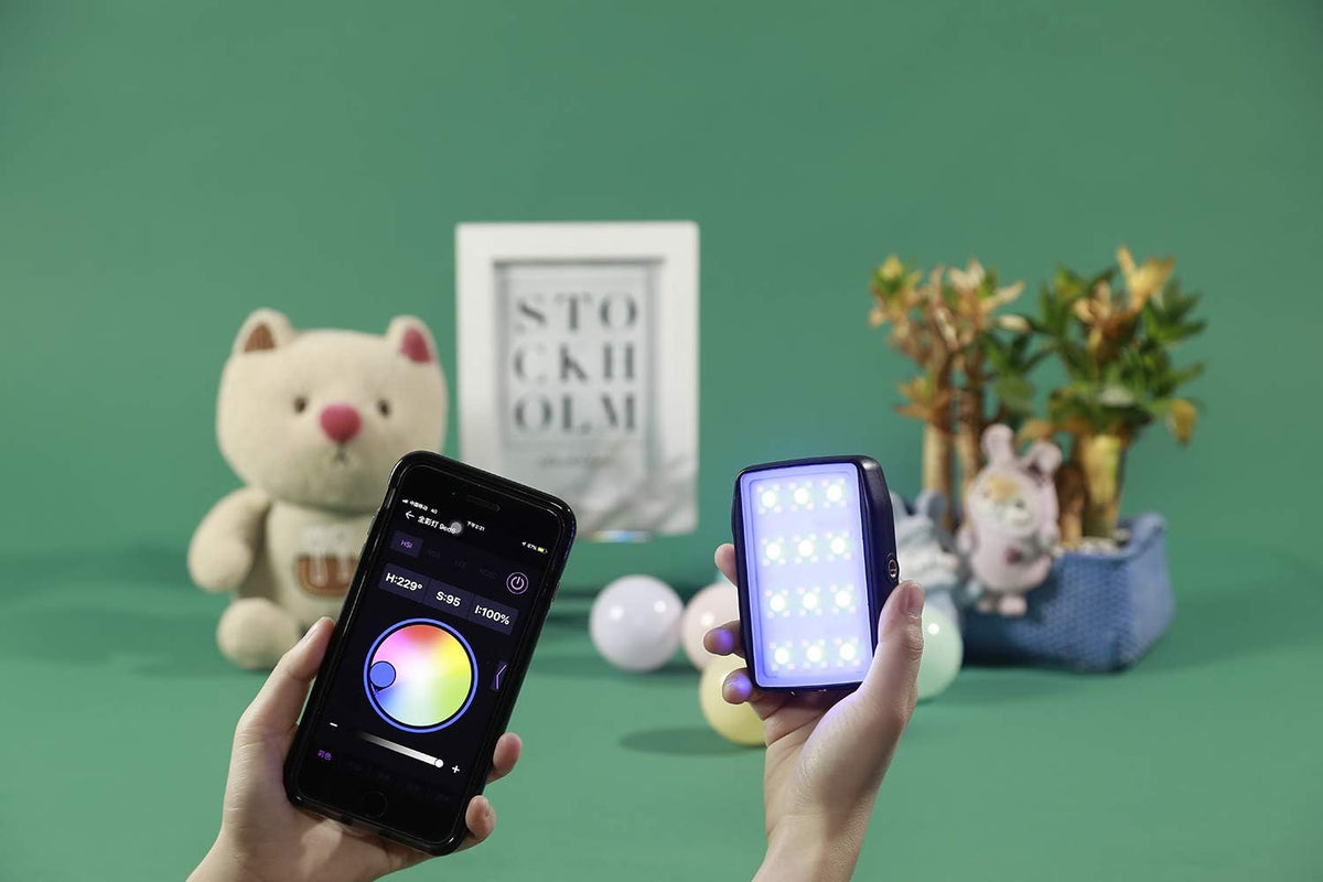 5W RGB Pocket On Camera Light 2500-9000K S248