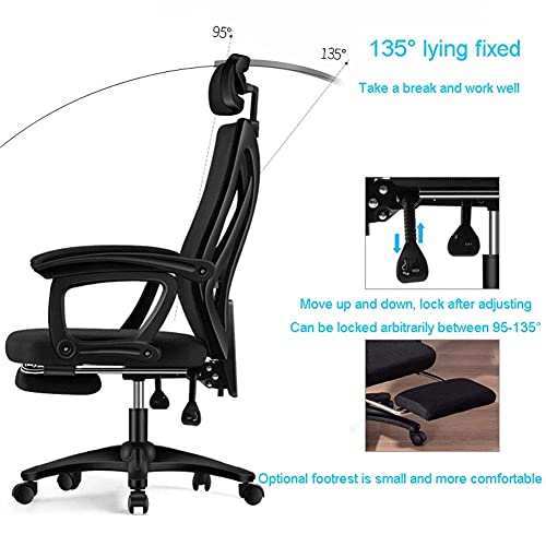 White Frame Green Net Gaming Racing Chair with High Back I9621