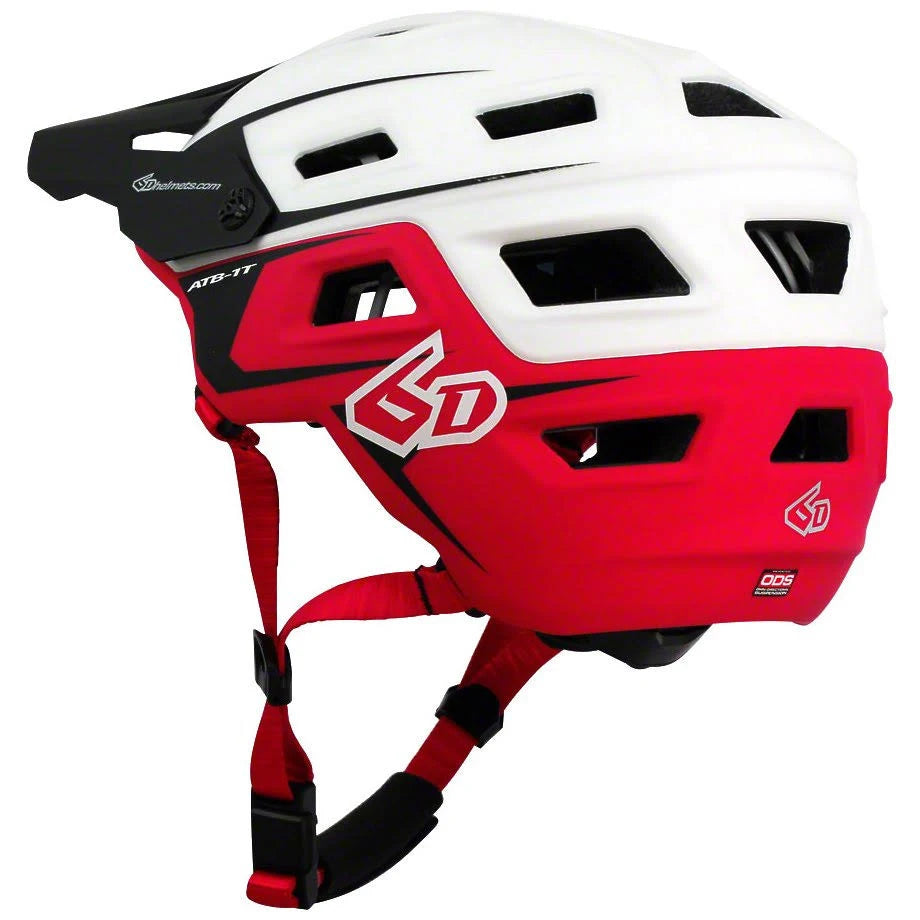 White/Red Evo Trail Helmet K6389