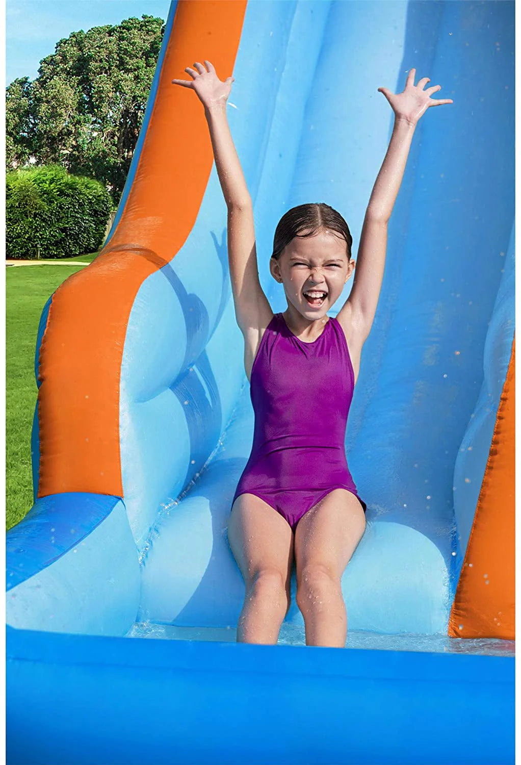 Inflatable Kids Water Park with Air Blower R9221