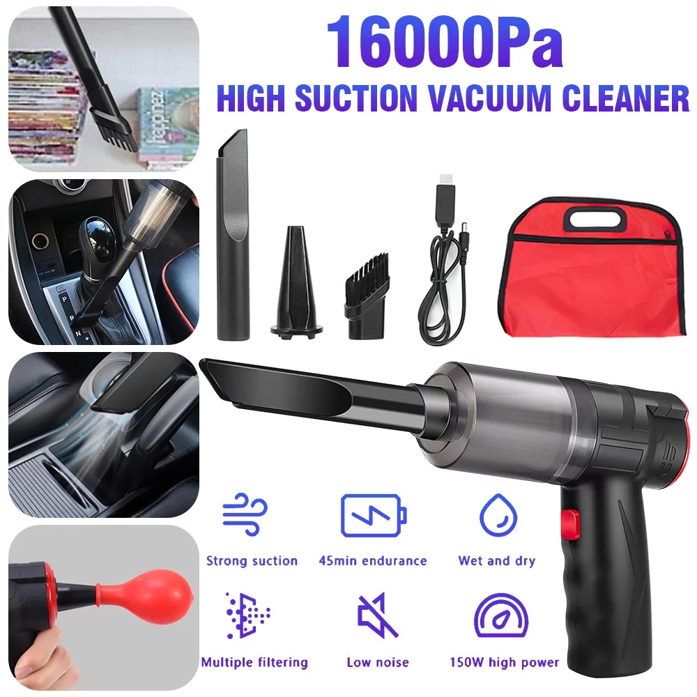 150W Rechargeable Cordless Air Dust Collector D11800