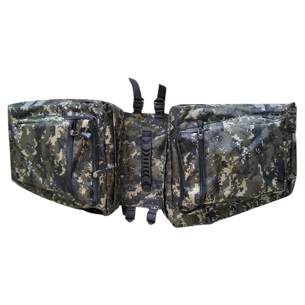 Rear Seat Bag Cycling Bike Rack Double Pannier Bag W745906