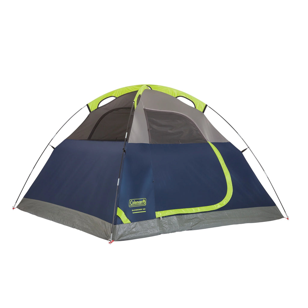 3-Person Blue Dome Camping Tent B948667