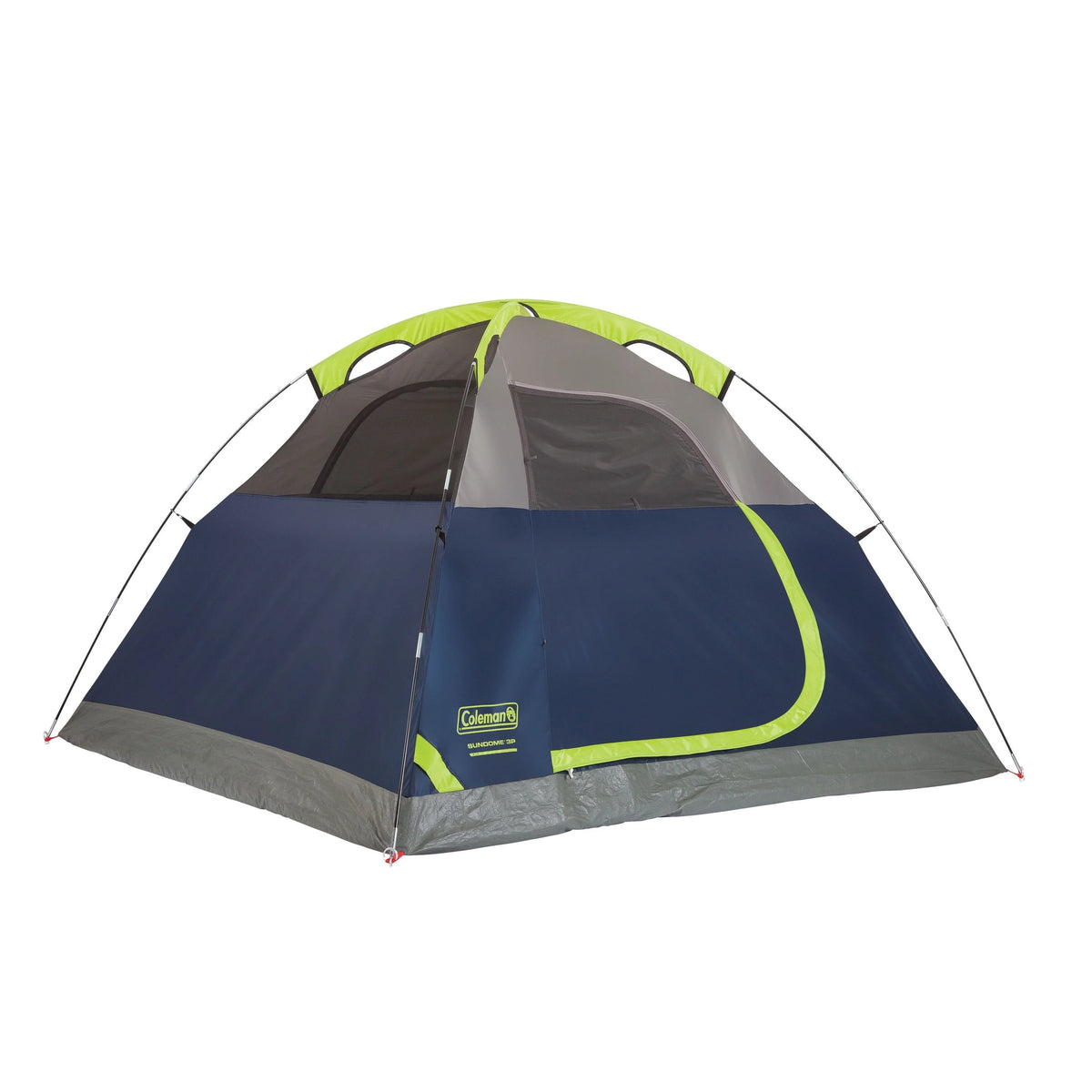 3-Person Blue Dome Camping Tent B948667