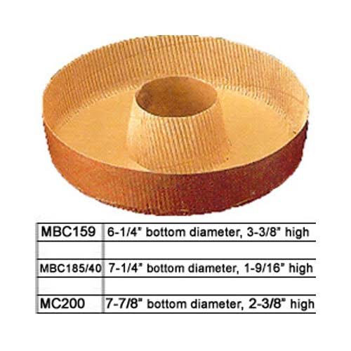 Round Paper Baking Pan Case of 480 M33490