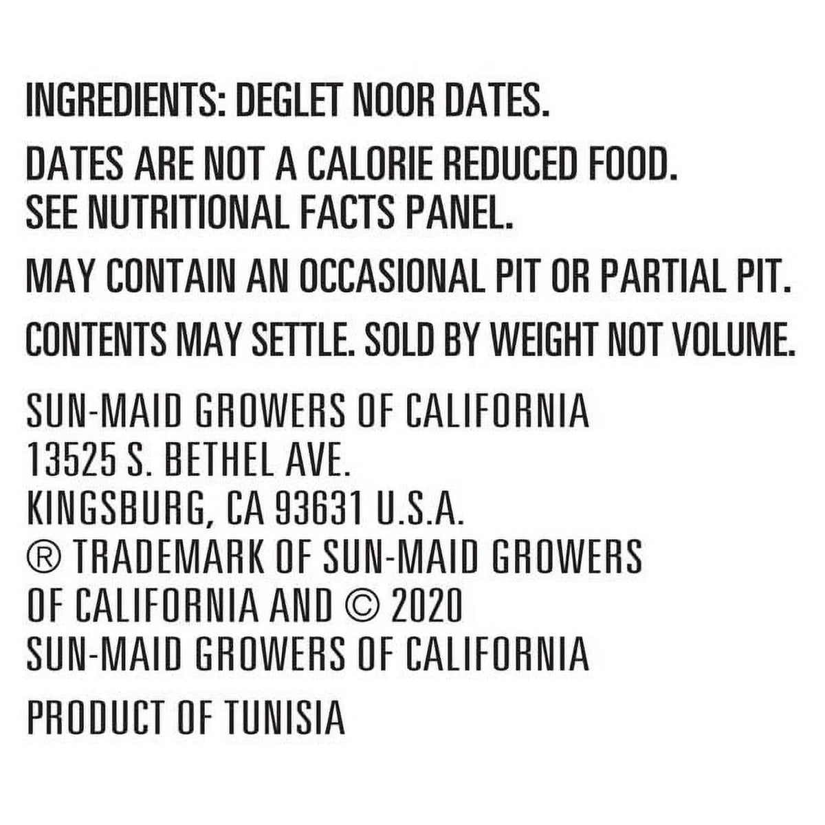 Pitted Dried Dates 8 oz Pack of 3 T819