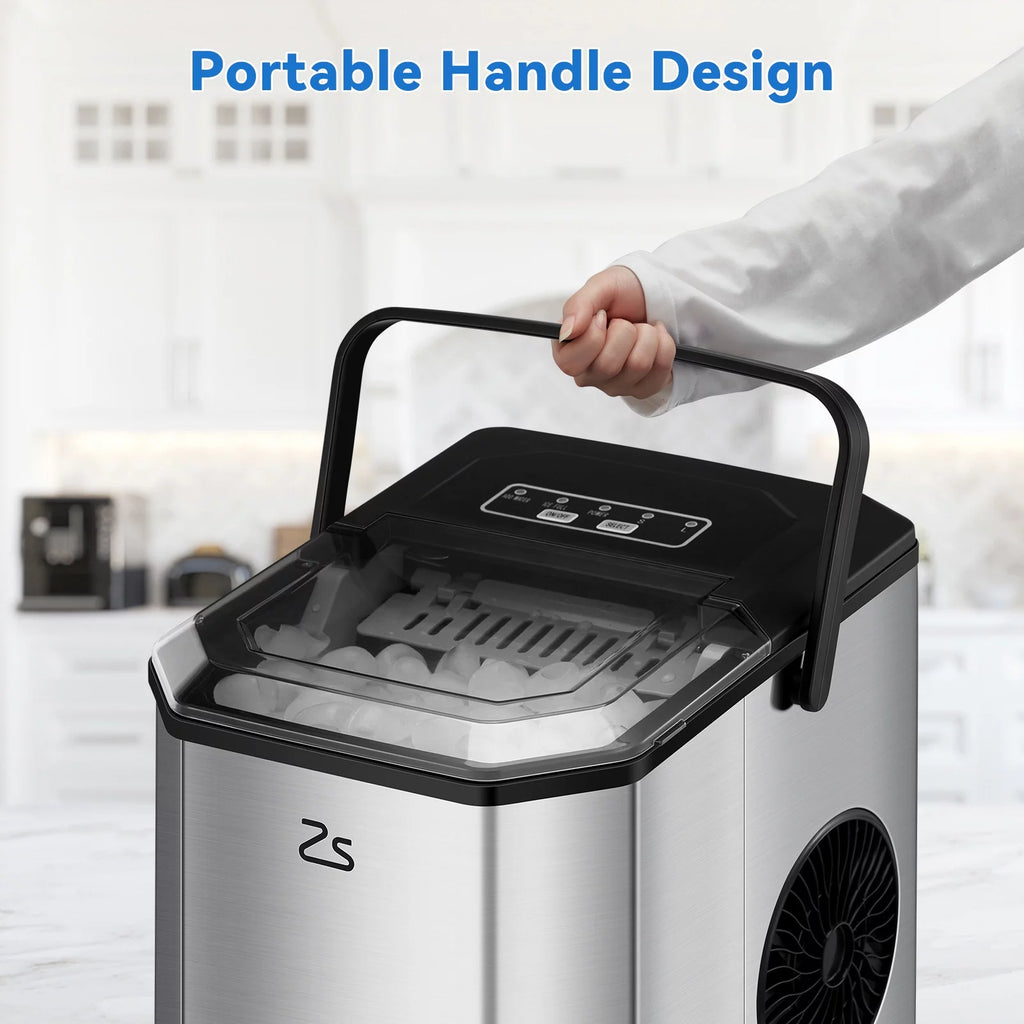 Countertop Nugget Ice Maker with Soft Chewable Pellet Ice U70392