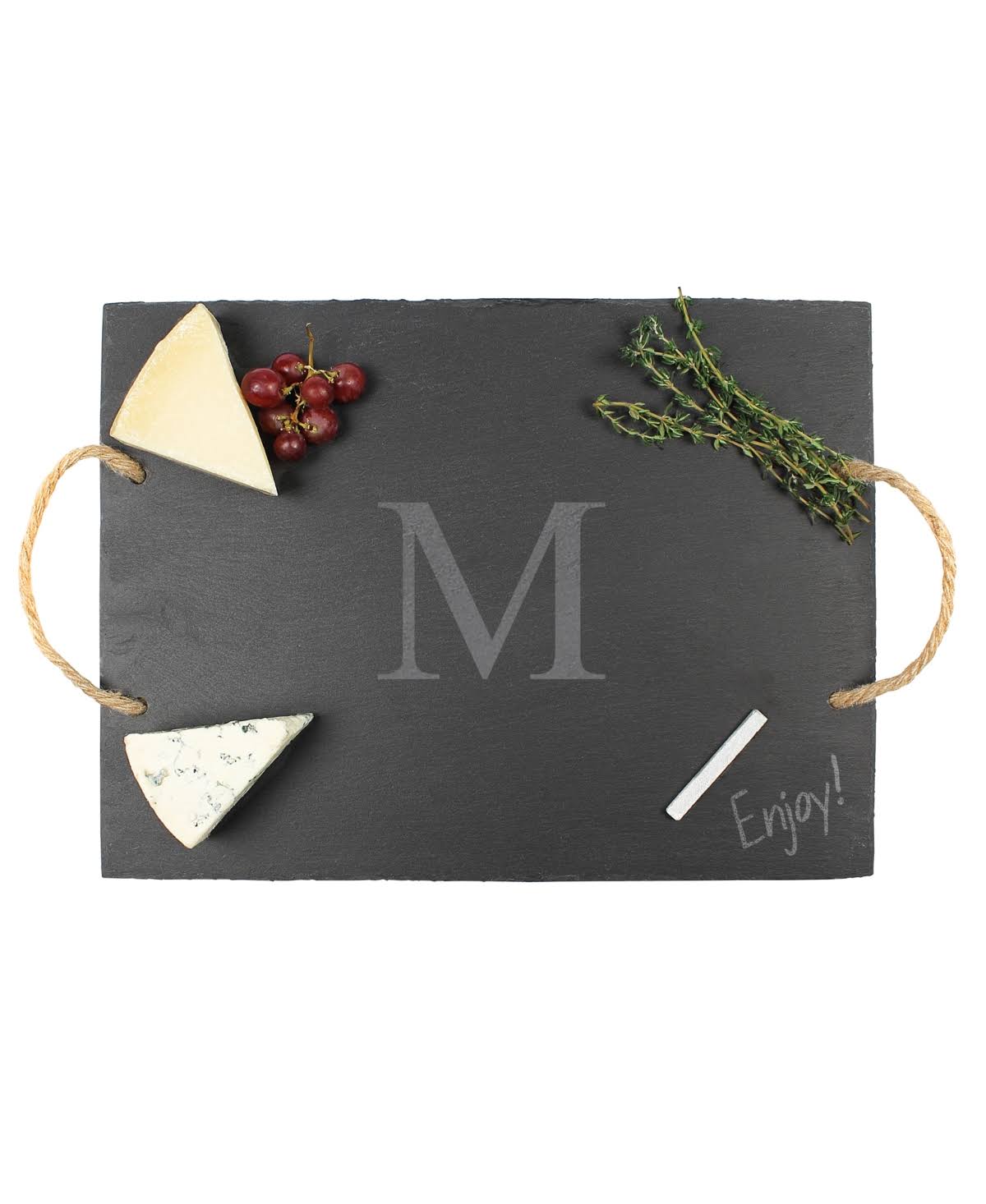 Slate Serving Board - Letter M T683