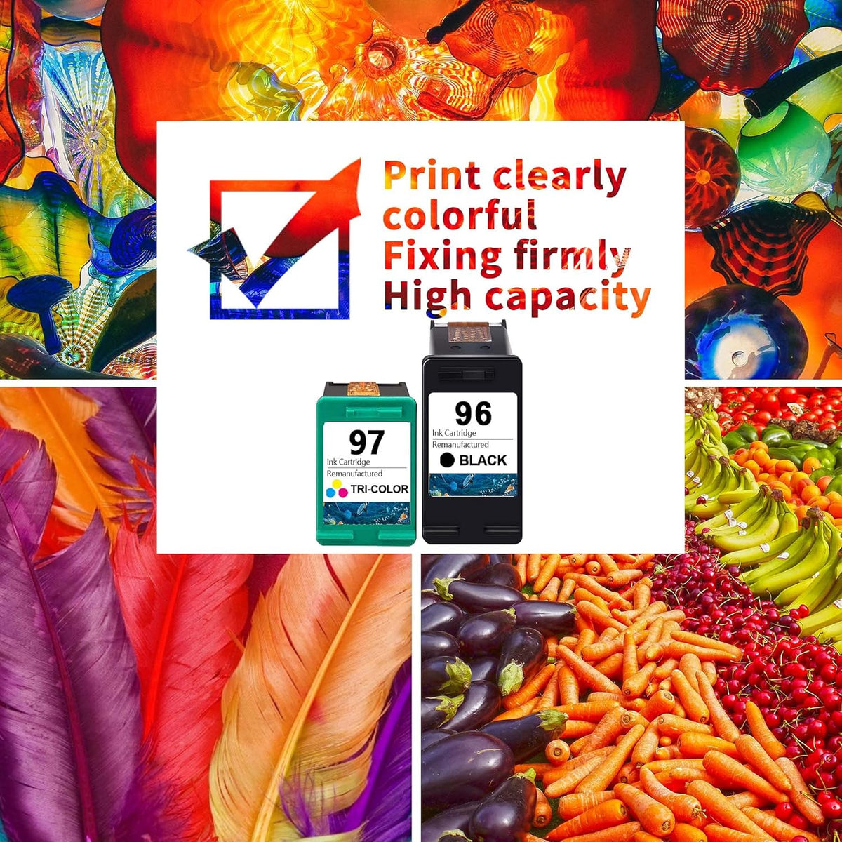 2PK Black & Tri-Color Ink Cartridge S245022