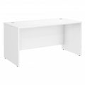 White Engineered Wood Office Desk A8030