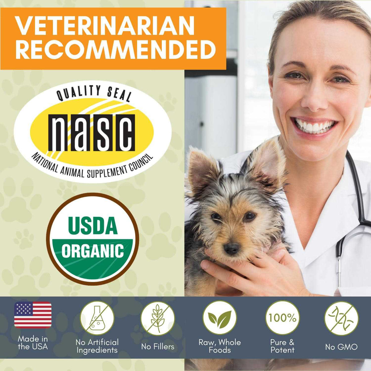 Diatomaceous Earth Powder Supplement for Dogs & Cats C24349