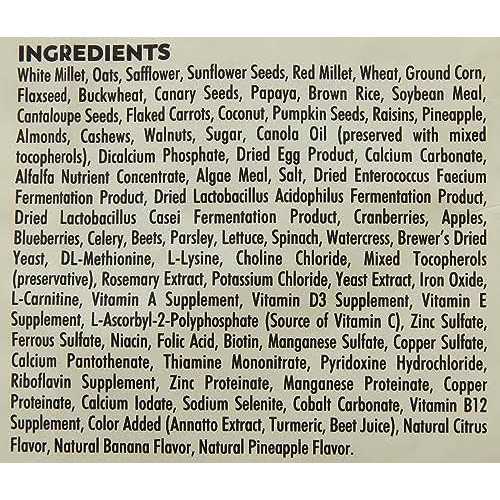 Sunburst Gourmet Blend Cockatiel Food B1286