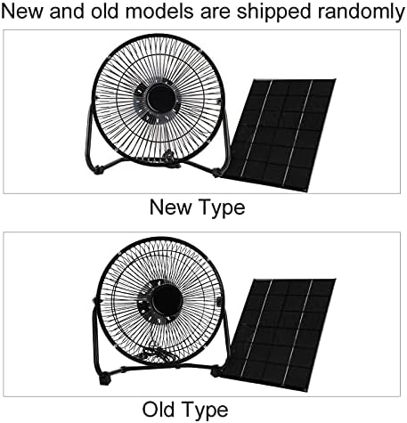 Solar Powered Portable Fan S36002