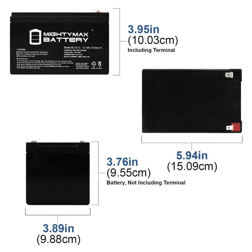12V 15AH Battery X783