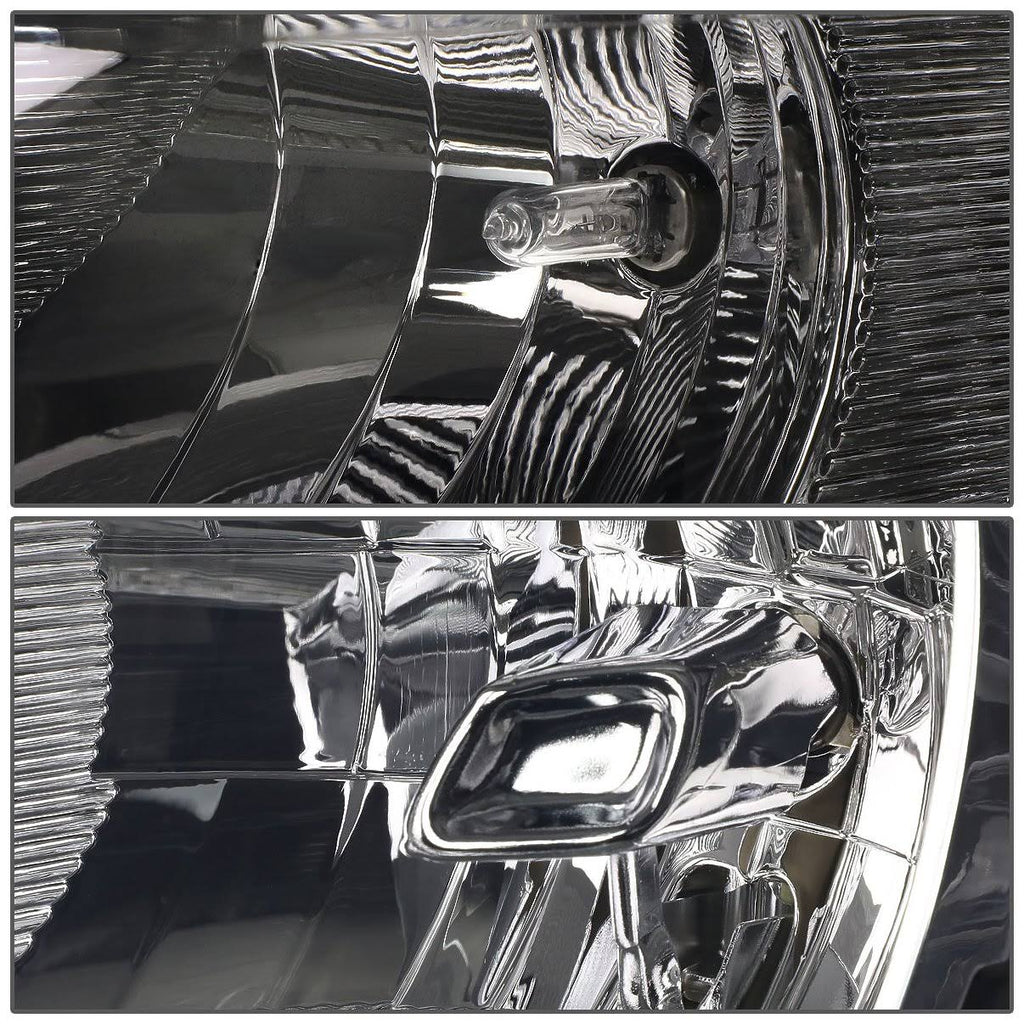 Smoked Housing Amber Corner Headlamp Pair Z8684